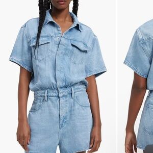 Good American Weighless Short Jumpsuit